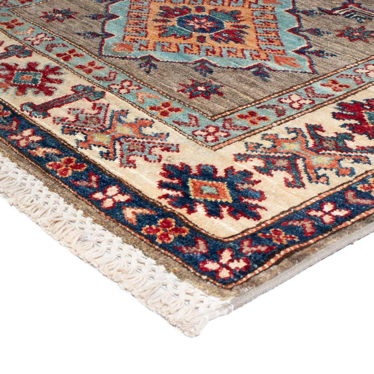 Løber Ziegler Carpet - Kazak - 317 x 81 cm - lysegrå