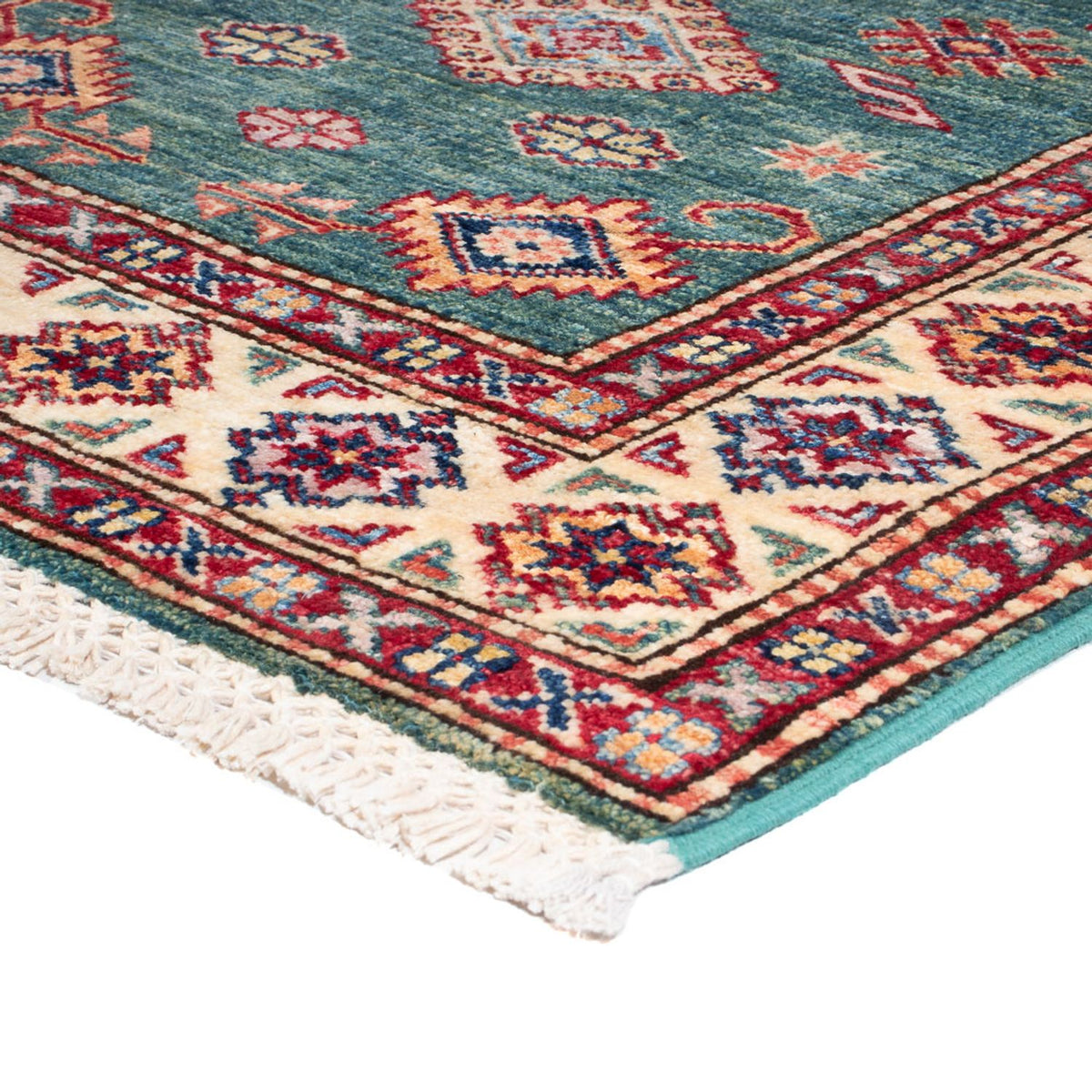 Løber Ziegler Carpet - Kazak - 303 x 80 cm - turkis