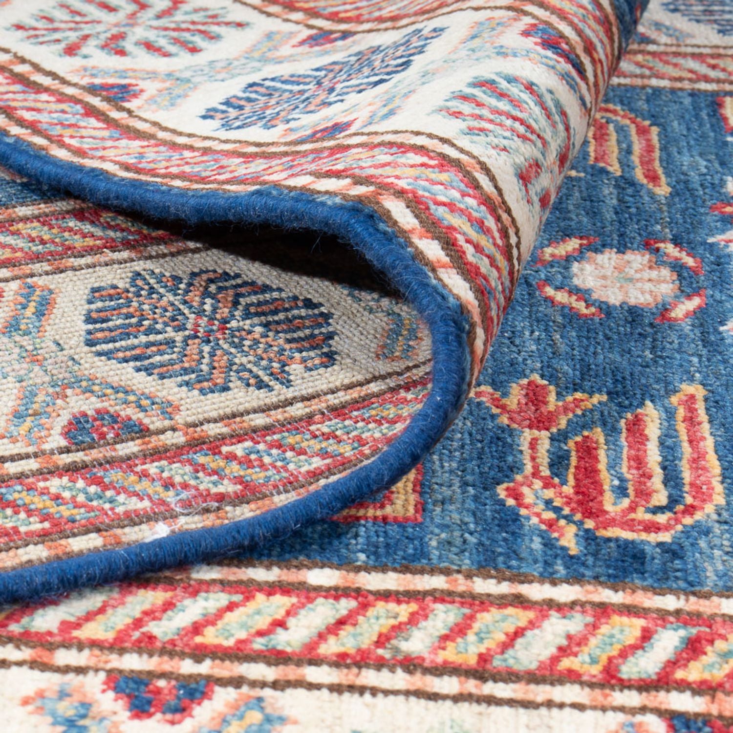 Løber Ziegler Carpet - Kazak - 299 x 84 cm - blå