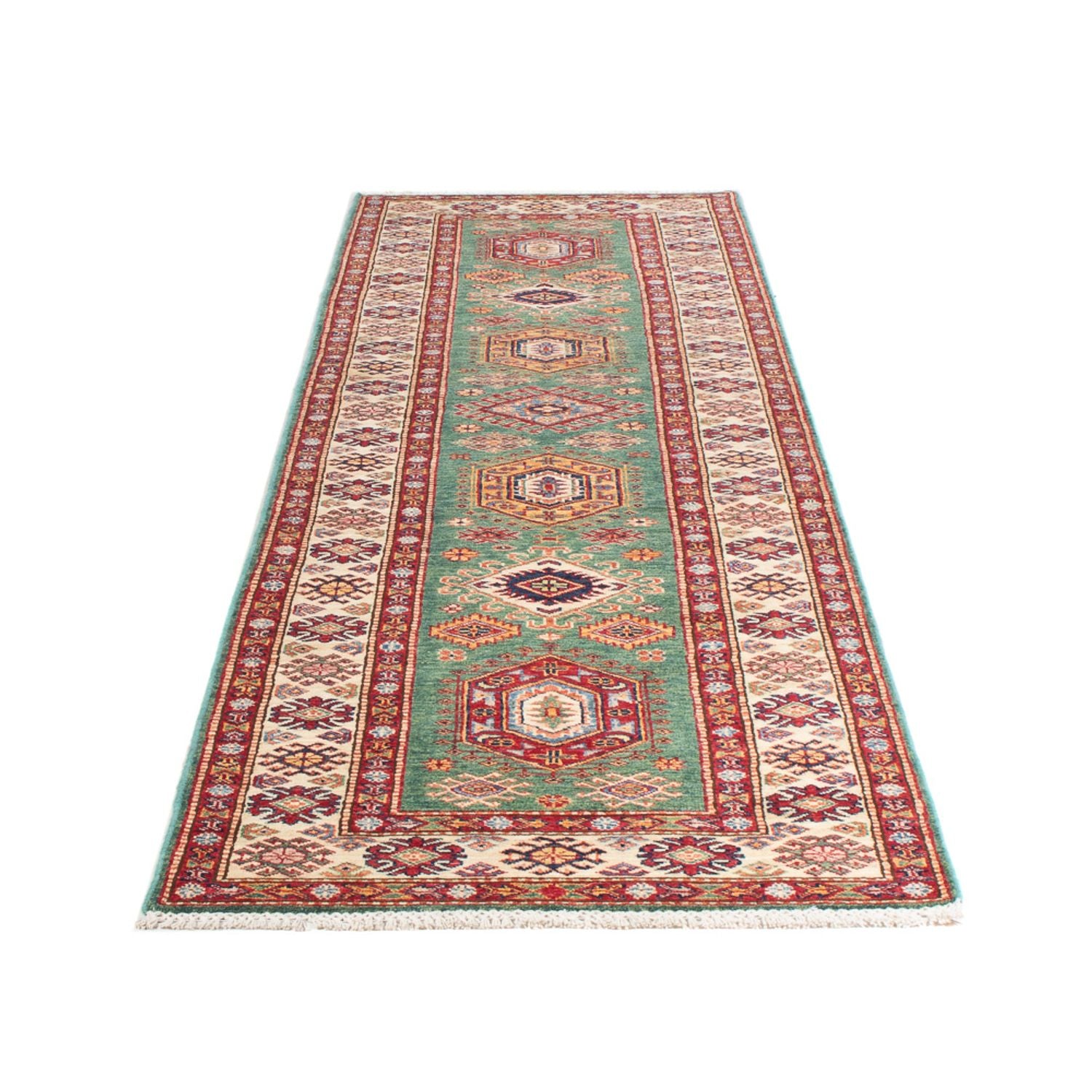 Løber Ziegler Carpet - Kazak - 310 x 83 cm - grøn
