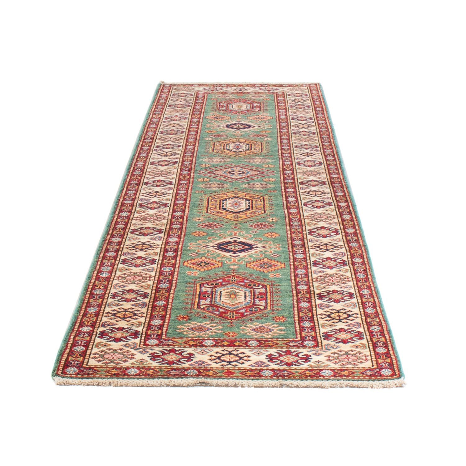 Løber Ziegler Carpet - Kazak - 311 x 77 cm - grøn