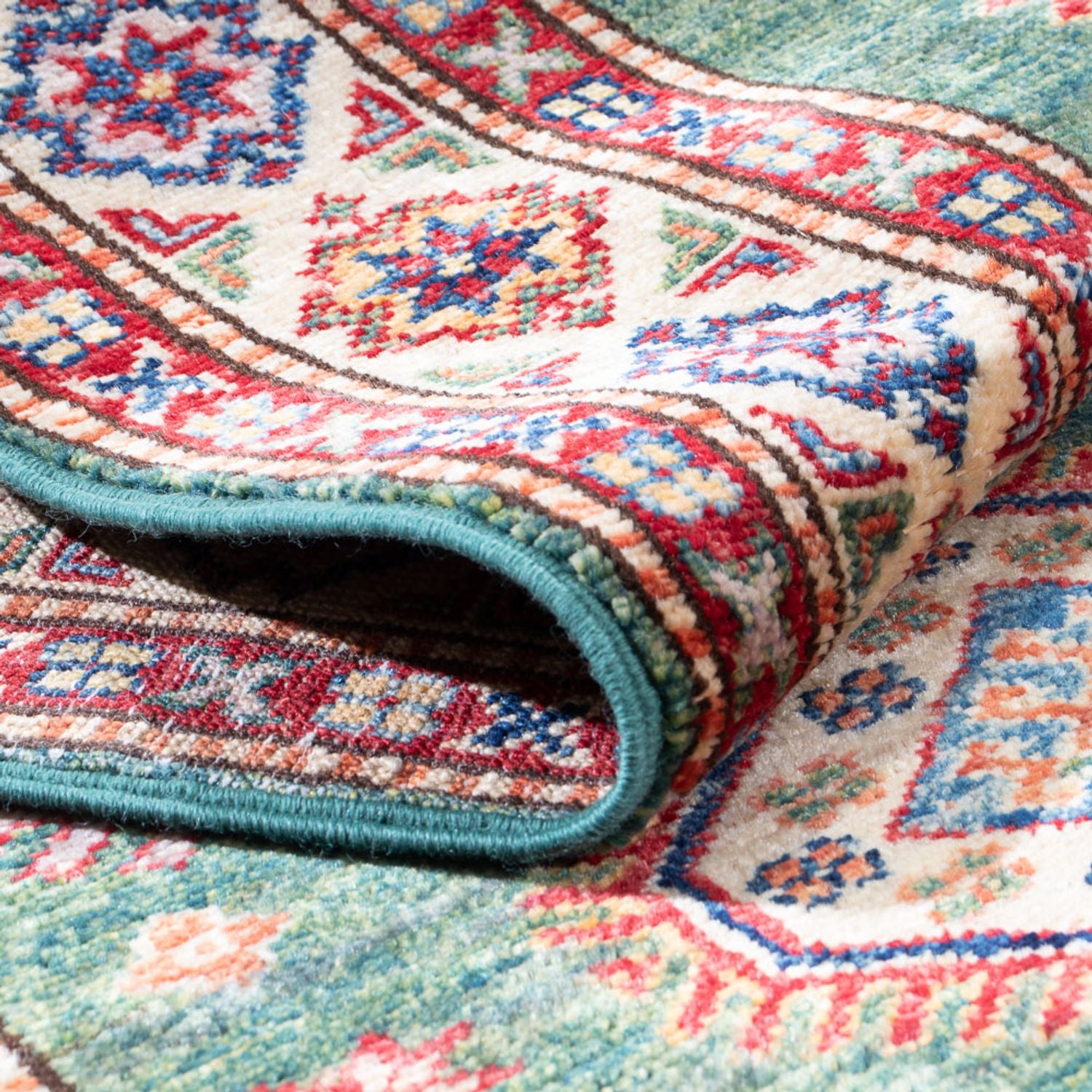 Løber Ziegler Carpet - Kazak - 295 x 76 cm - grøn