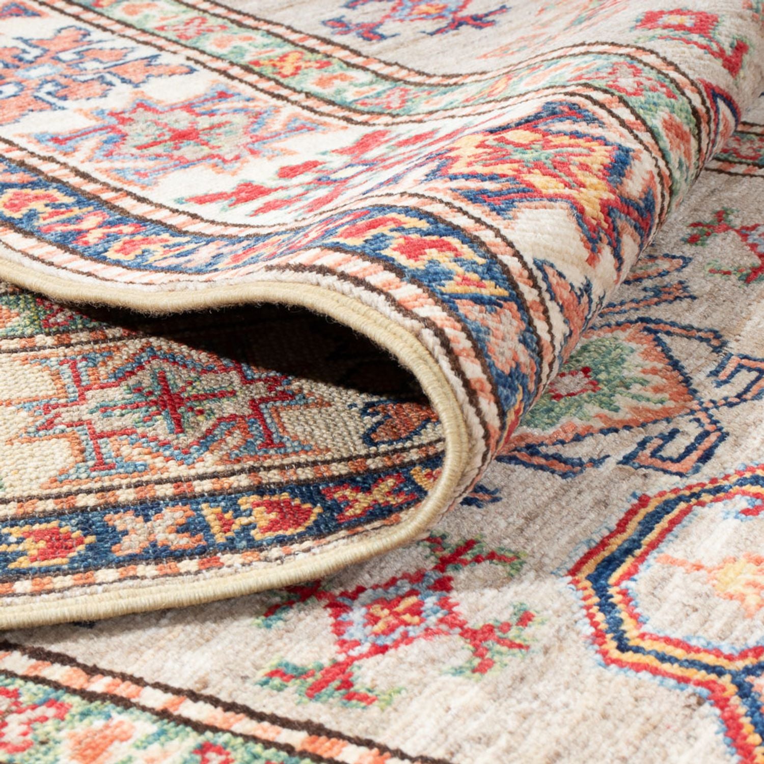 Løber Ziegler Carpet - Kazak - 300 x 75 cm - mørk beige