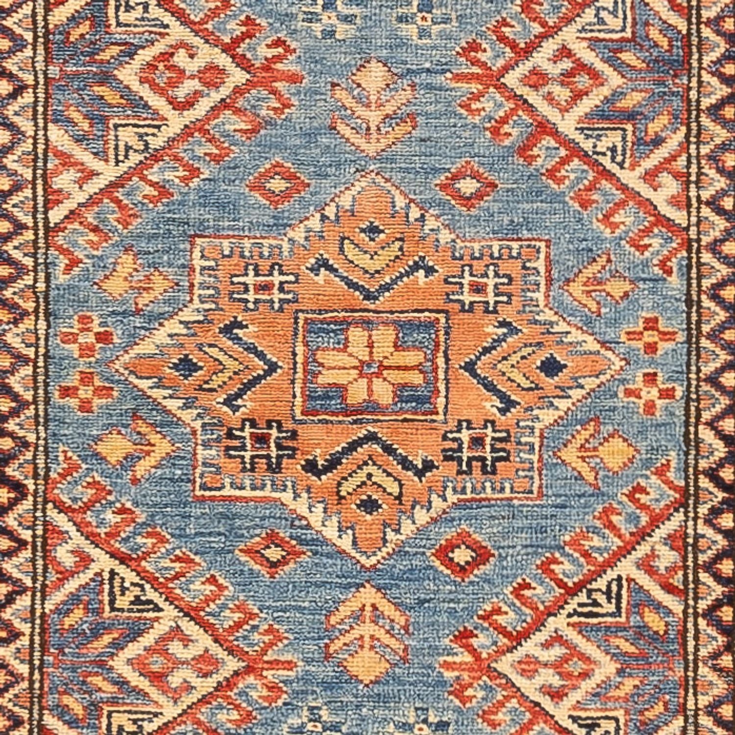 Løber Ziegler Carpet - Kazak - 312 x 75 cm - turkis