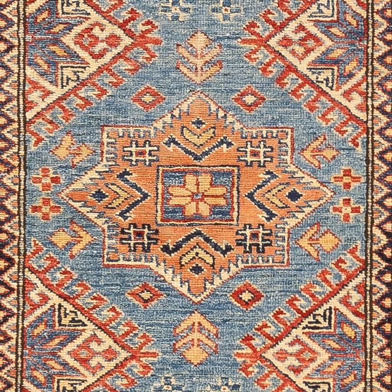 Løber Ziegler Carpet - Kazak - 312 x 75 cm - turkis