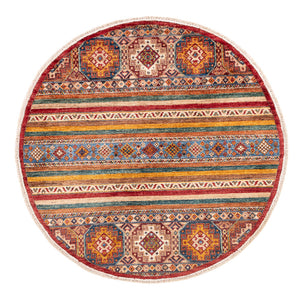 Ziegler Carpet - Shal rundt  - 124 x 117 cm - flerfarvet