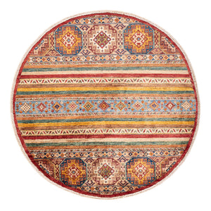 Ziegler Carpet - Shal rundt  - 124 x 116 cm - flerfarvet