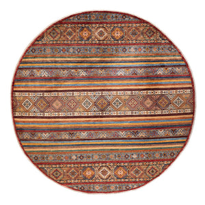 Ziegler Carpet - Shal rundt  - 250 x 244 cm - flerfarvet