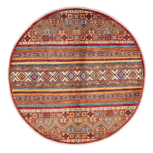 Ziegler Carpet - Shal rundt  - 137 x 145 cm - flerfarvet
