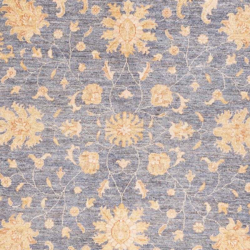 Ziegler Carpet rundt  - 247 x 248 cm - benzinblå