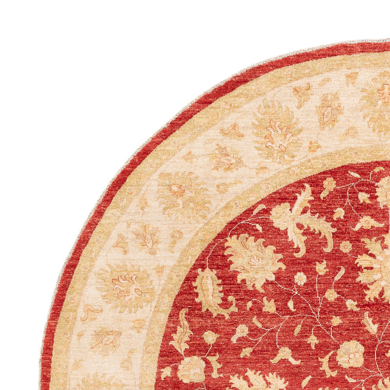 Ziegler Carpet rundt  - 247 x 247 cm - rød