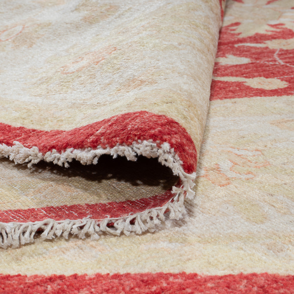 Ziegler Carpet rundt  - 247 x 247 cm - rød