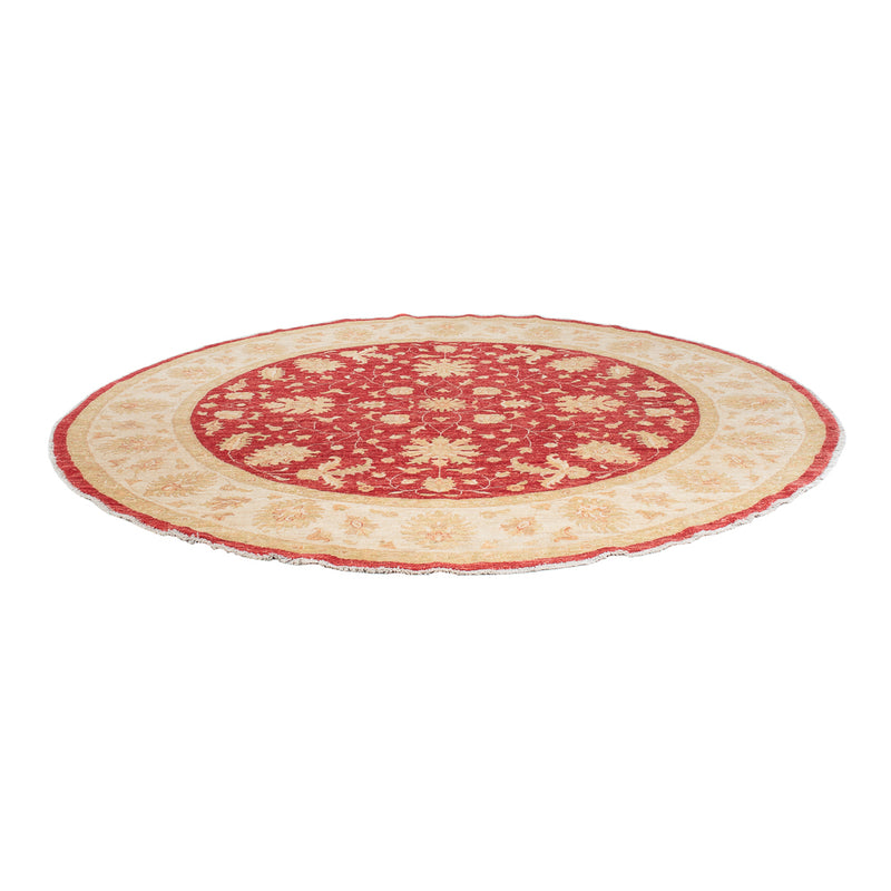 Ziegler Carpet rundt  - 247 x 247 cm - rød