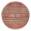 Ziegler Carpet - Shal rundt  - 204 x 201 cm - flerfarvet
