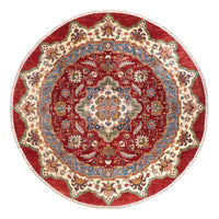 Ziegler Carpet - Kazak rundt  - 302 x 297 cm - flerfarvet