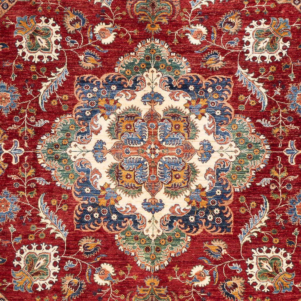 Ziegler Carpet - Kazak rundt  - 302 x 297 cm - flerfarvet