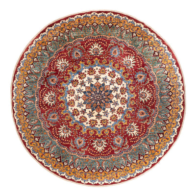 Ziegler Carpet - Kazak rundt  - 268 x 270 cm - flerfarvet