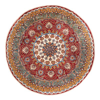 Ziegler Carpet - Kazak rundt  - 268 x 270 cm - flerfarvet