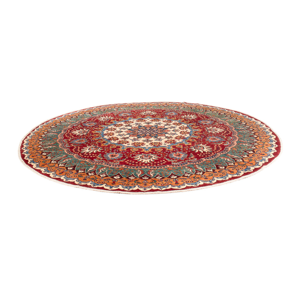 Ziegler Carpet - Kazak rundt  - 268 x 270 cm - flerfarvet