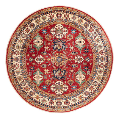 Ziegler Carpet - Kazak rundt  - 306 x 306 cm - flerfarvet
