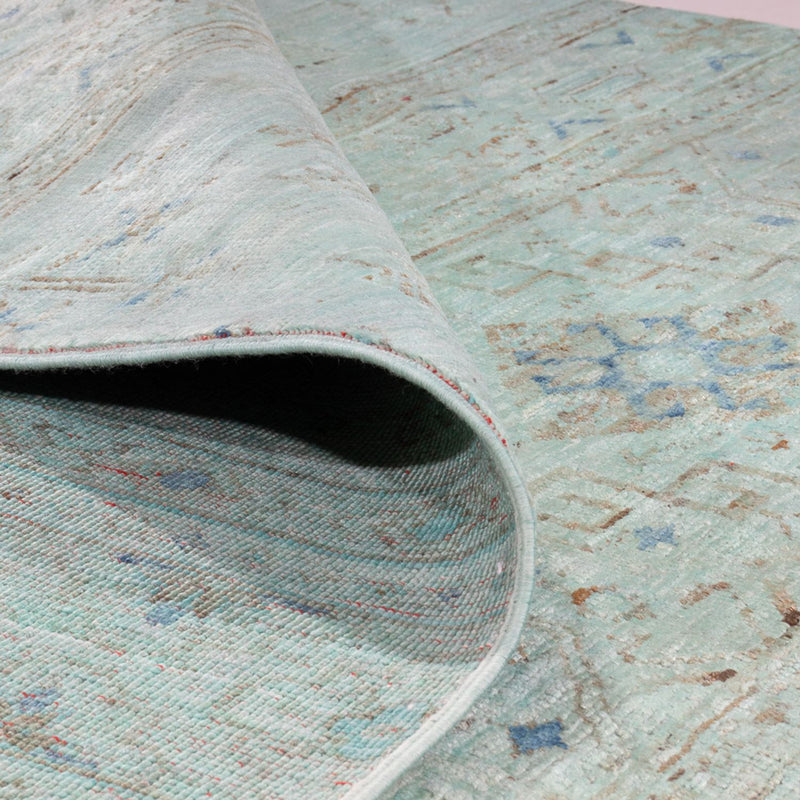 Ziegler Tæppe - Moderne - 237 x 164 cm - turkis