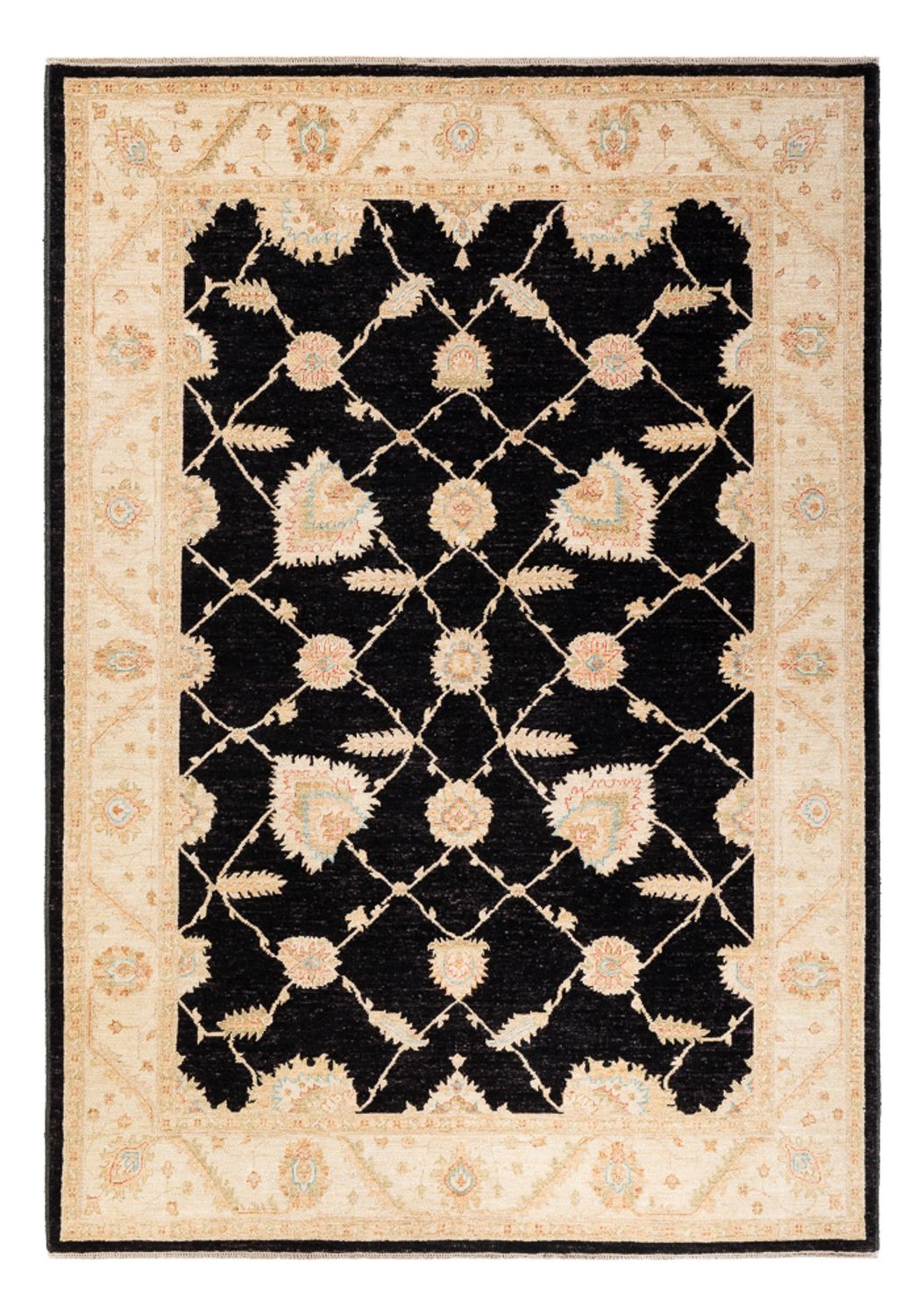 Ziegler Carpet - 244 x 175 cm - sort