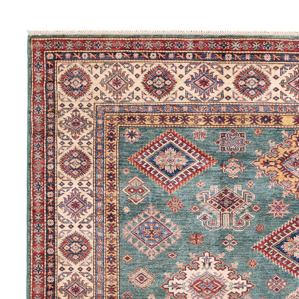 Ziegler Carpet - Kazak - 304 x 245 cm - lysegrøn
