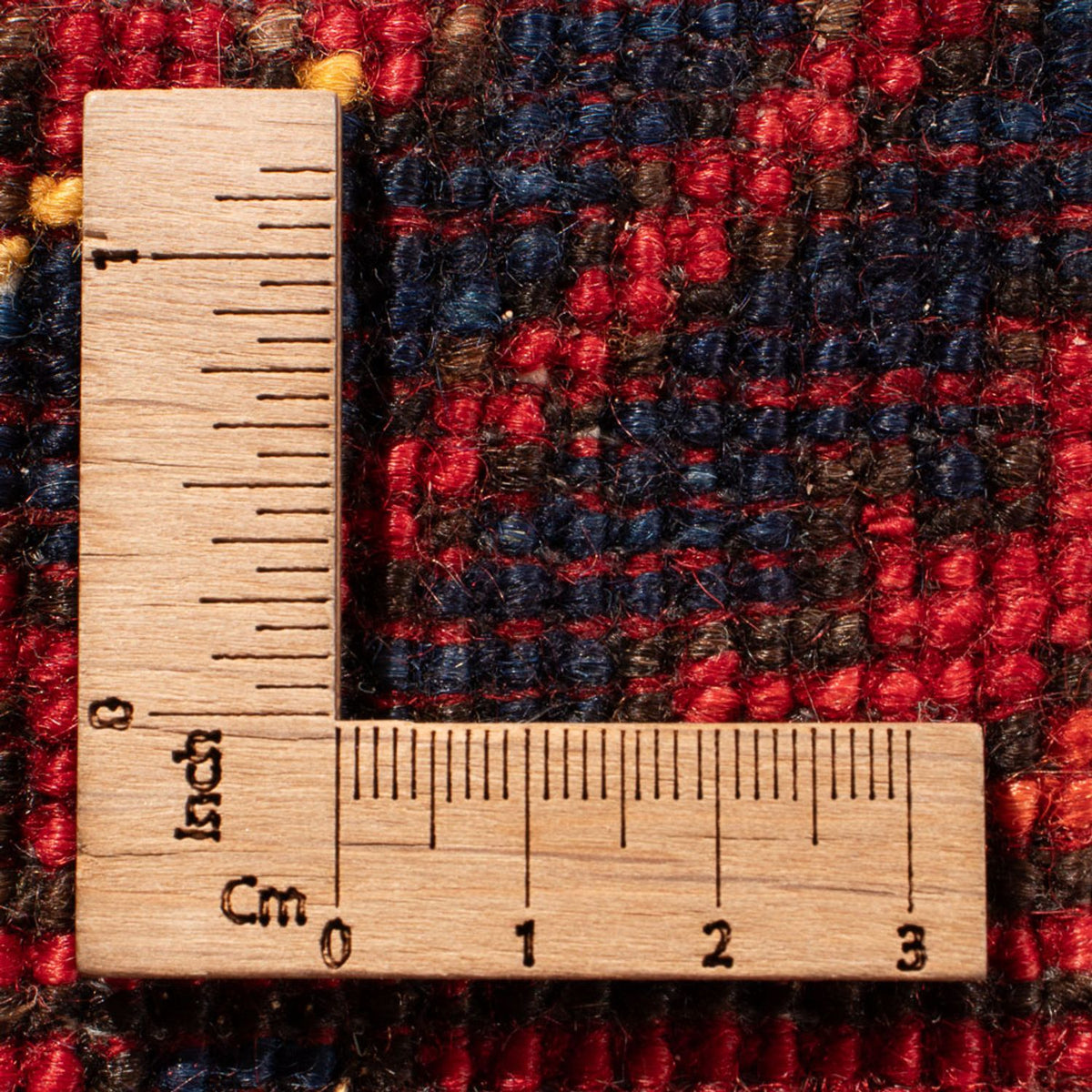 Afghansk tæppe - 301 x 255 cm - rød