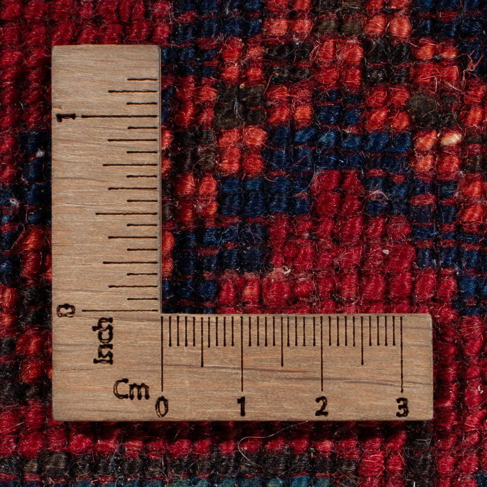 Afghansk tæppe - Kunduz - 312 x 258 cm - rød