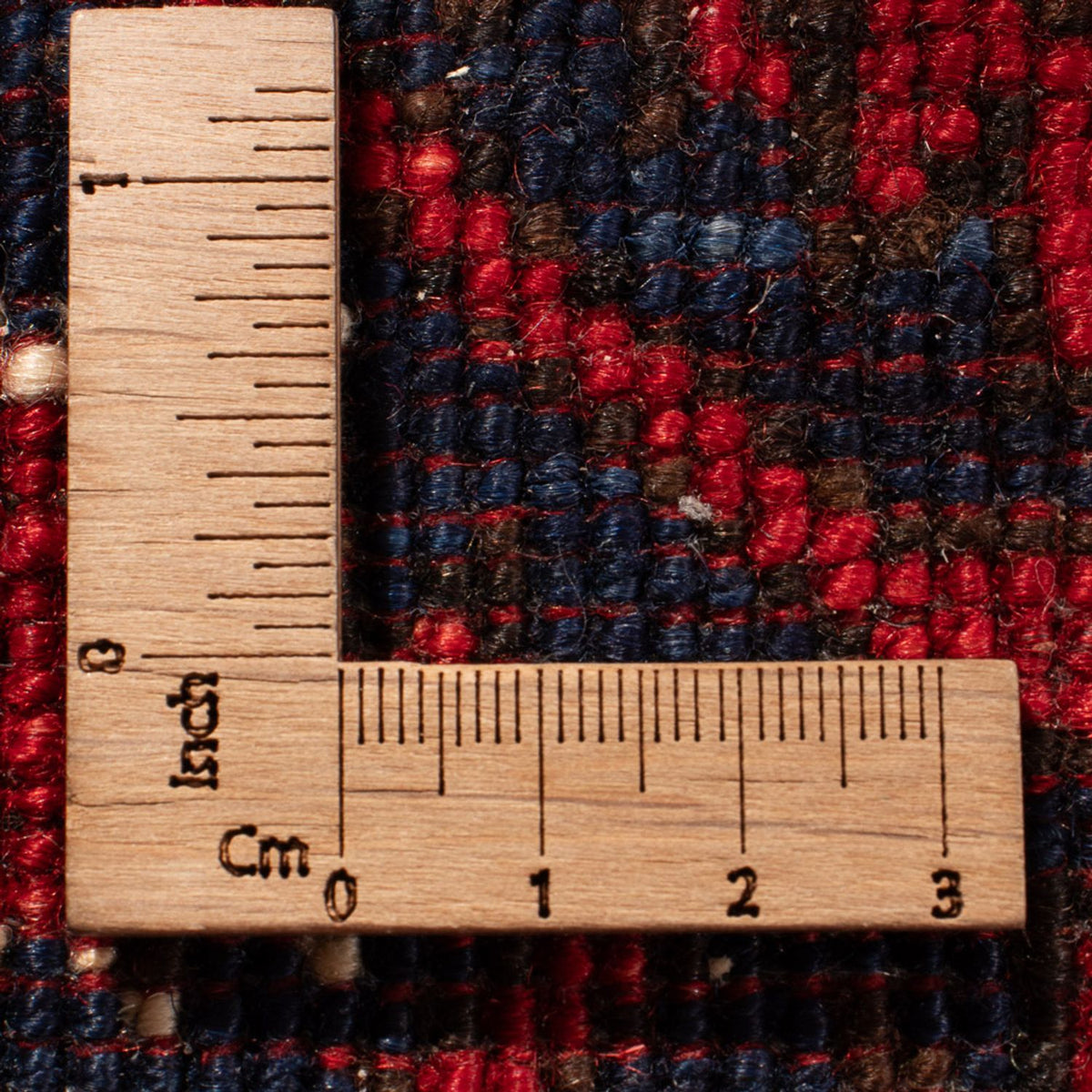 Afghansk tæppe - 298 x 256 cm - rød