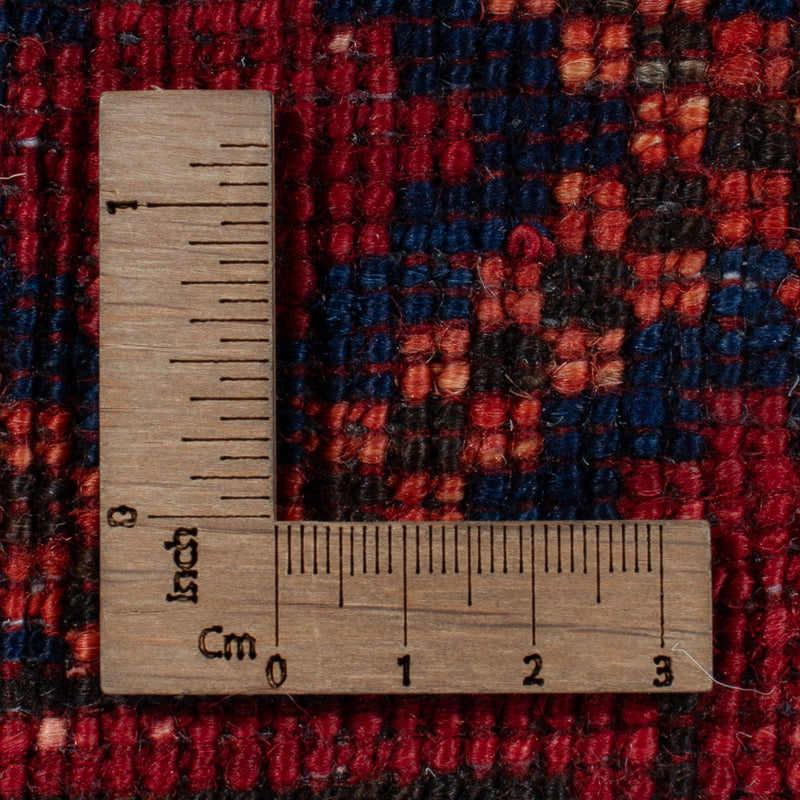 Afghansk tæppe - Kunduz - 306 x 255 cm - rød
