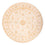 Ziegler Carpet rundt  - 202 x 200 cm - beige