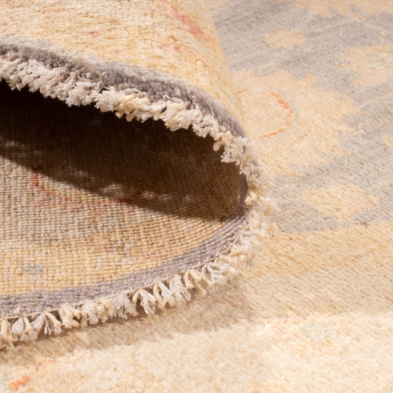 Ziegler Carpet rundt  - 146 x 146 cm - havblå