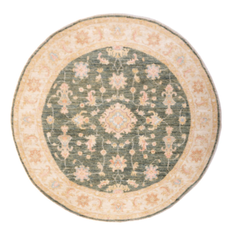 Ziegler Carpet rundt  - 154 x 150 cm - grøn