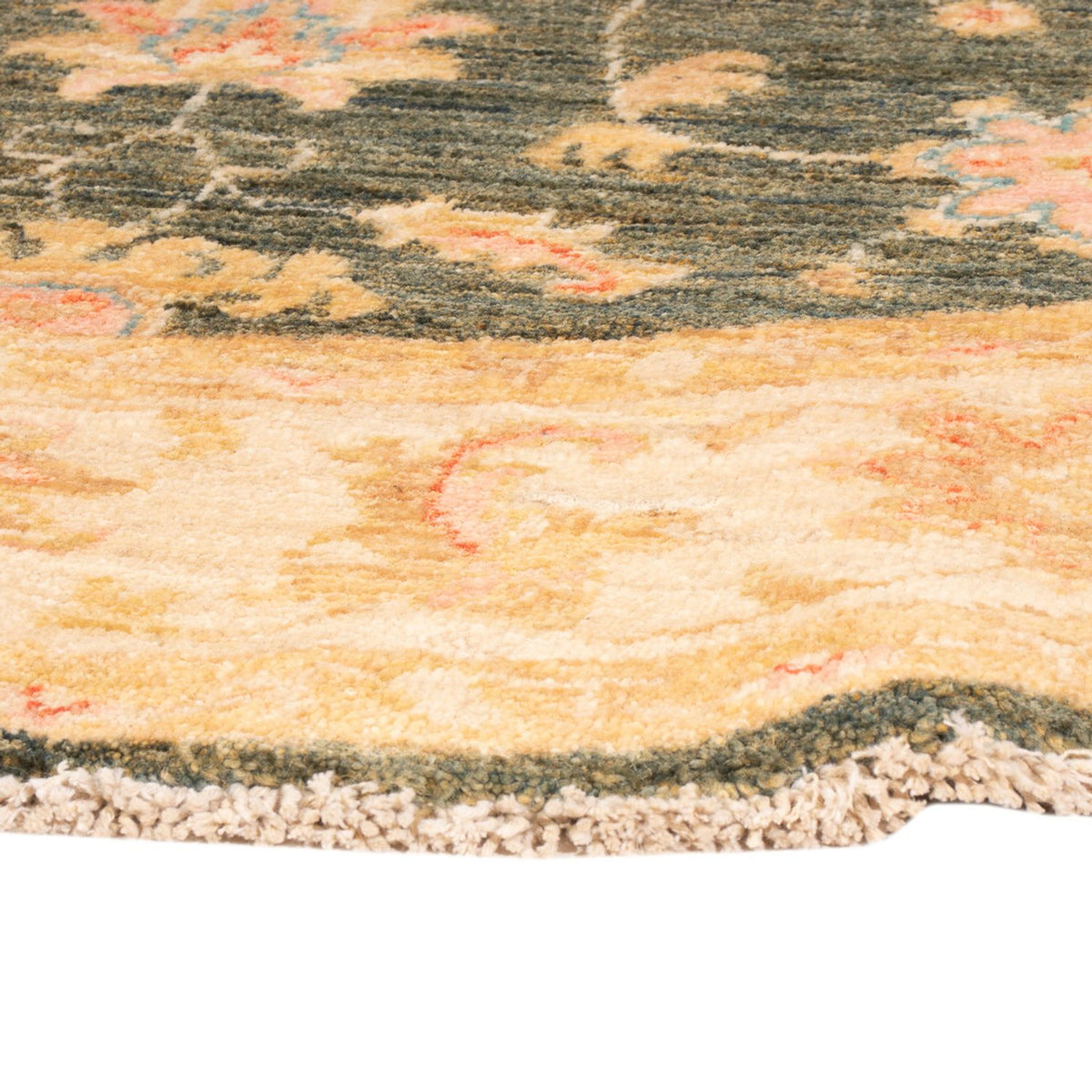 Ziegler Carpet rundt  - 154 x 150 cm - grøn