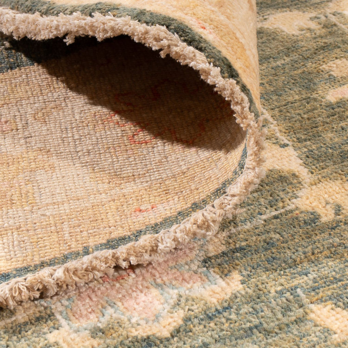 Ziegler Carpet rundt  - 154 x 150 cm - grøn