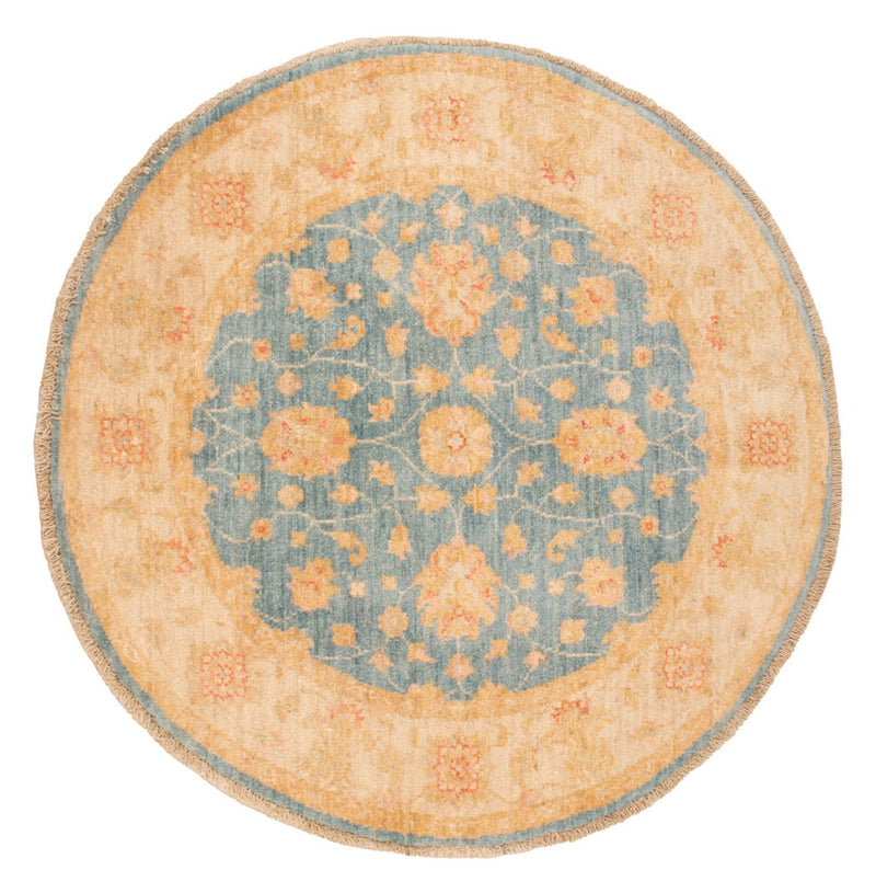 Ziegler Carpet rundt  - 97 x 99 cm - lyseblå