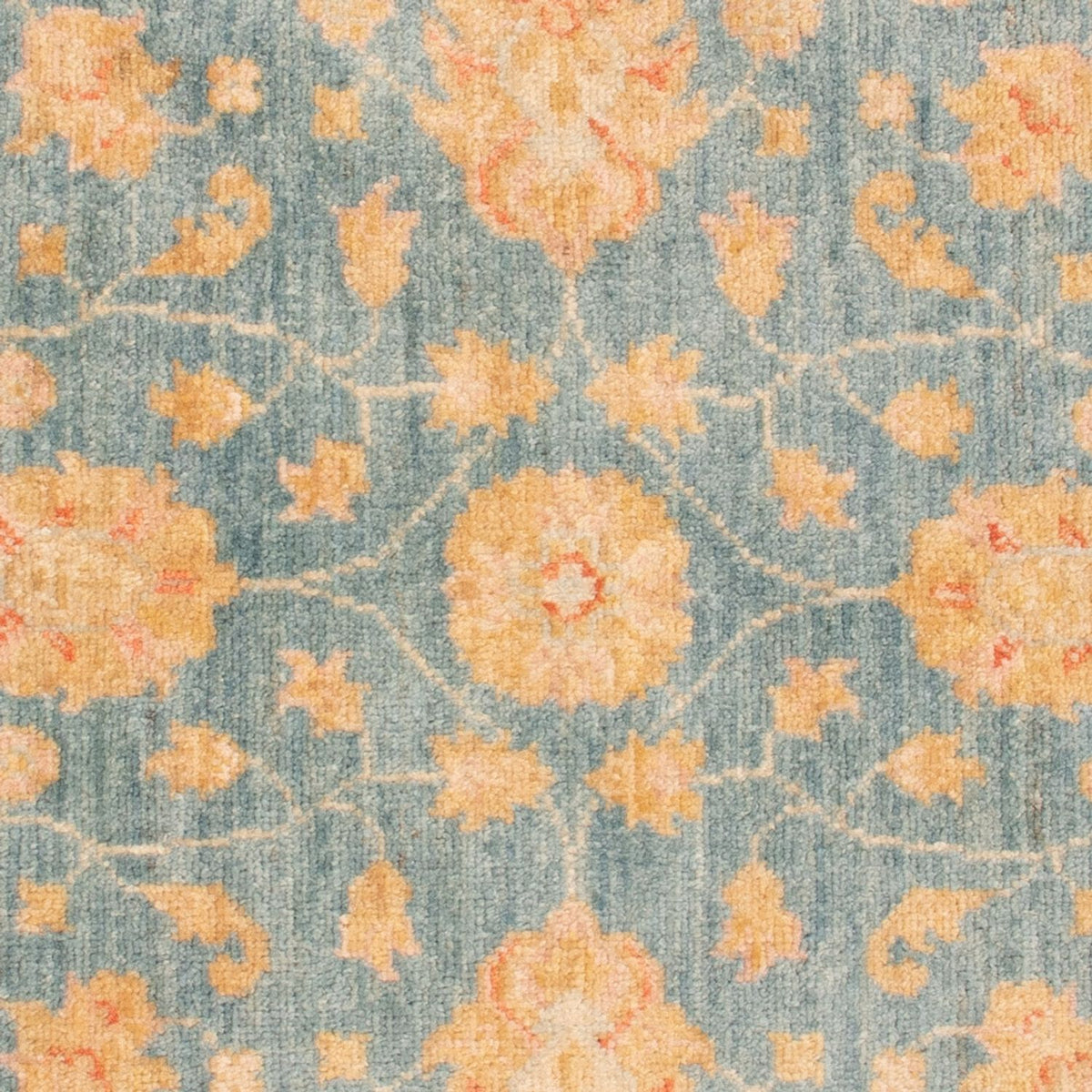 Ziegler Carpet rundt  - 97 x 99 cm - lyseblå