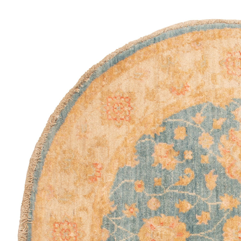 Ziegler Carpet rundt  - 97 x 99 cm - lyseblå