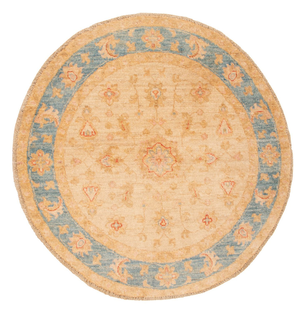 Ziegler Carpet rundt  - 96 x 96 cm - beige
