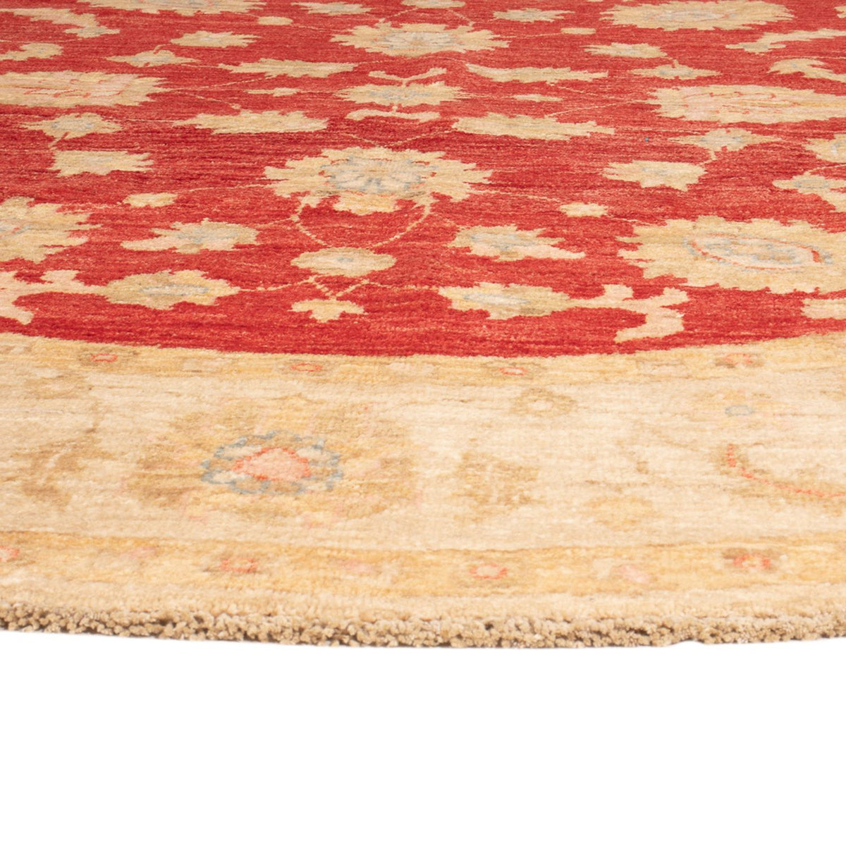 Ziegler Carpet rundt  - 204 x 199 cm - rød