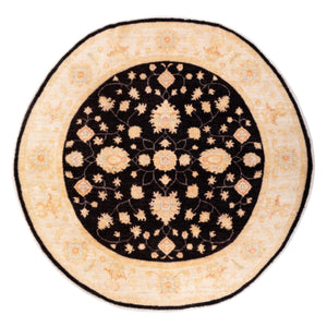 Ziegler Carpet rundt  - 198 x 201 cm - sort