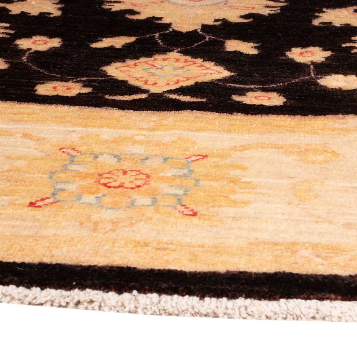 Ziegler Carpet rundt  - 198 x 201 cm - sort