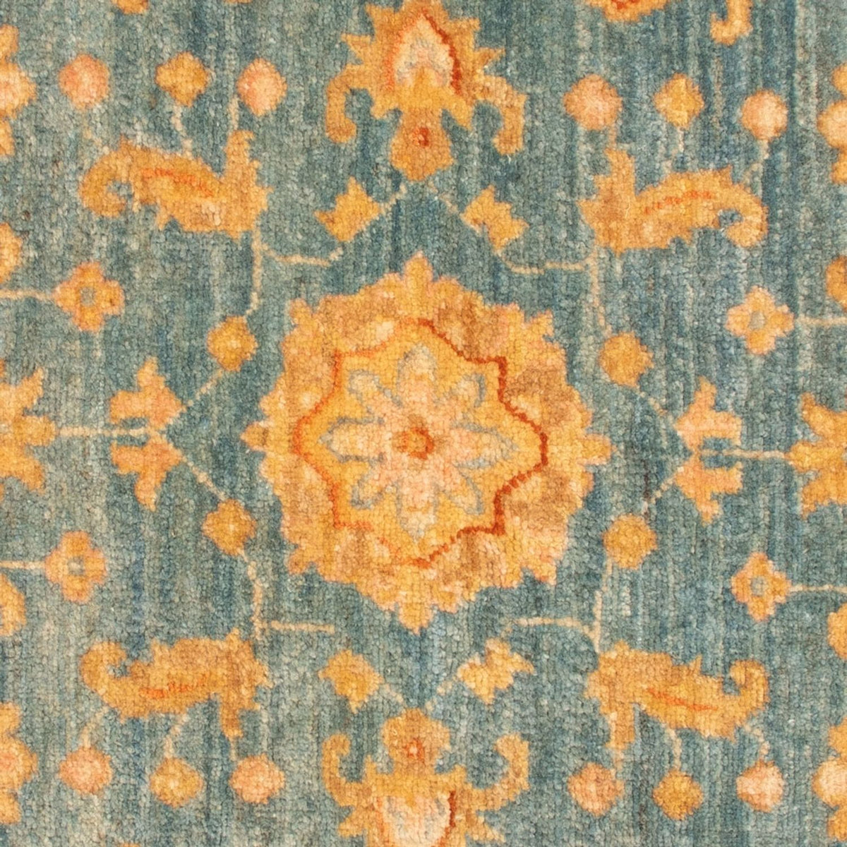 Ziegler Carpet rundt  - 96 x 99 cm - blå