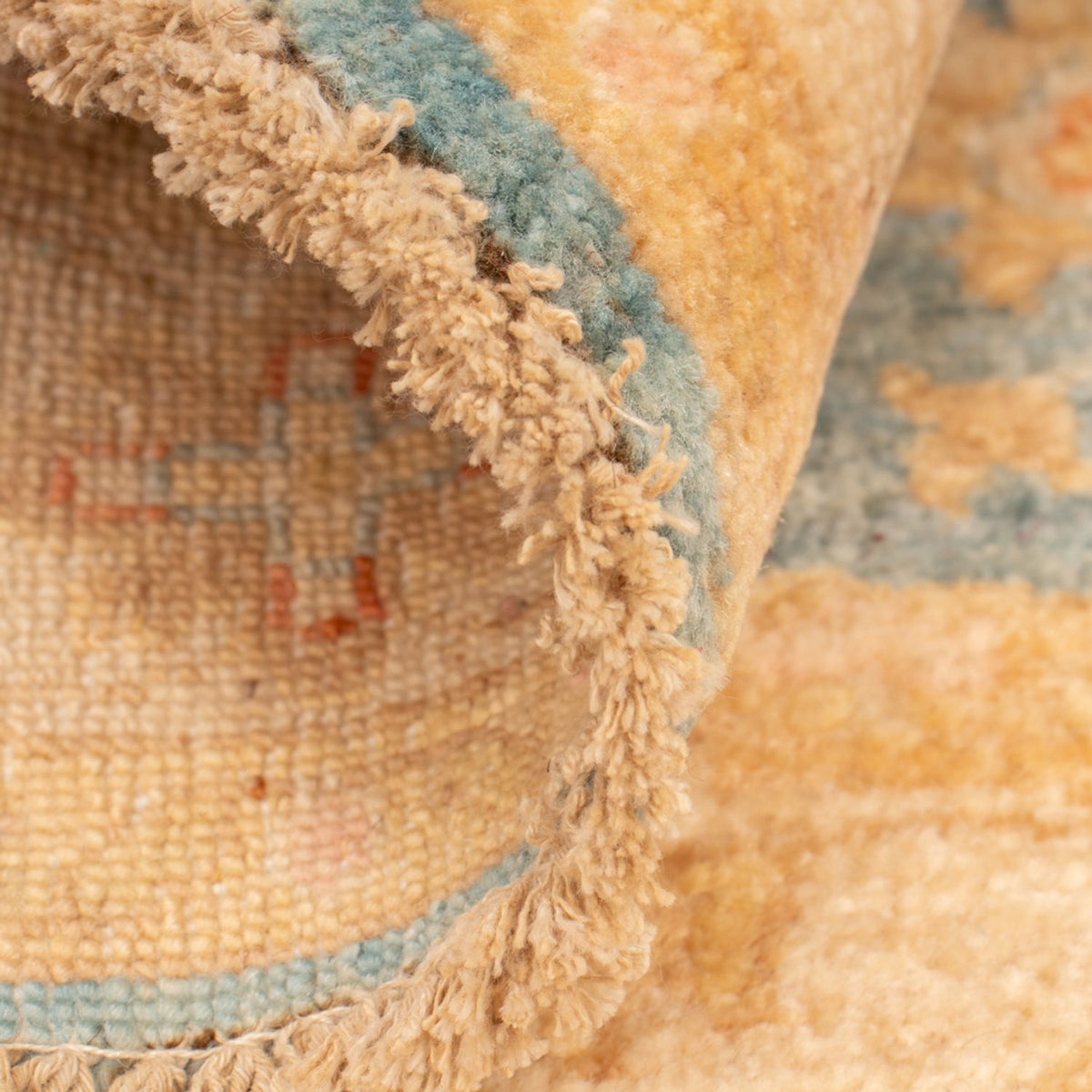 Ziegler Carpet rundt  - 96 x 99 cm - blå