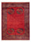 Afghansk tæppe - Kunduz - 205 x 158 cm - rød