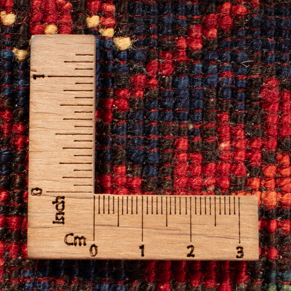 Afghansk tæppe - Kunduz - 215 x 156 cm - rød