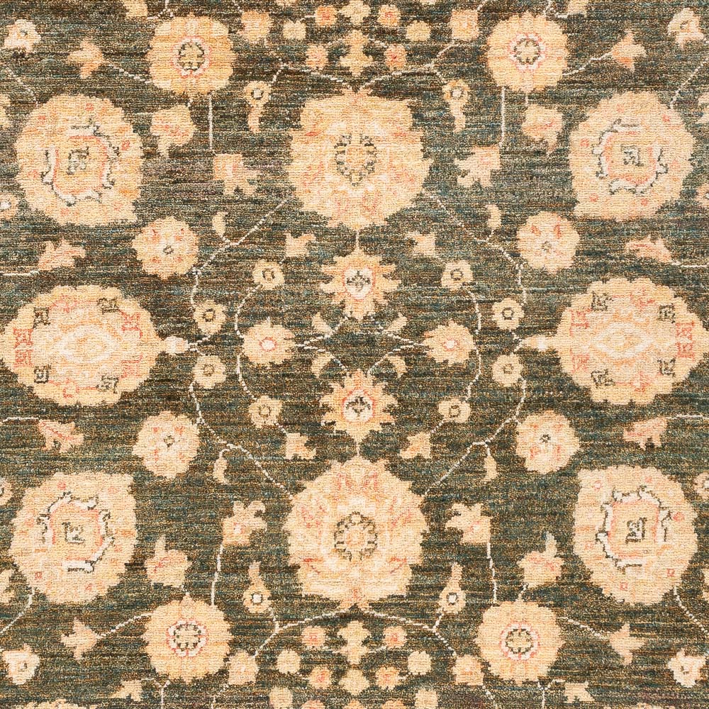 Ziegler Carpet - 198 x 154 cm - olivengrøn