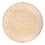 Ziegler Carpet rundt  - 196 x 197 cm - beige