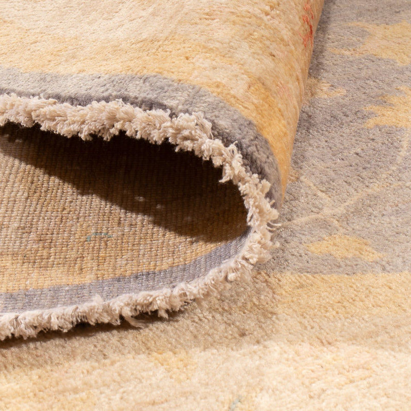 Ziegler Carpet rundt  - 200 x 197 cm - havblå